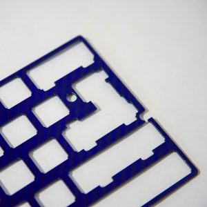 DIY Universal Carbon Fiber Blue Keyboard Kit-1602