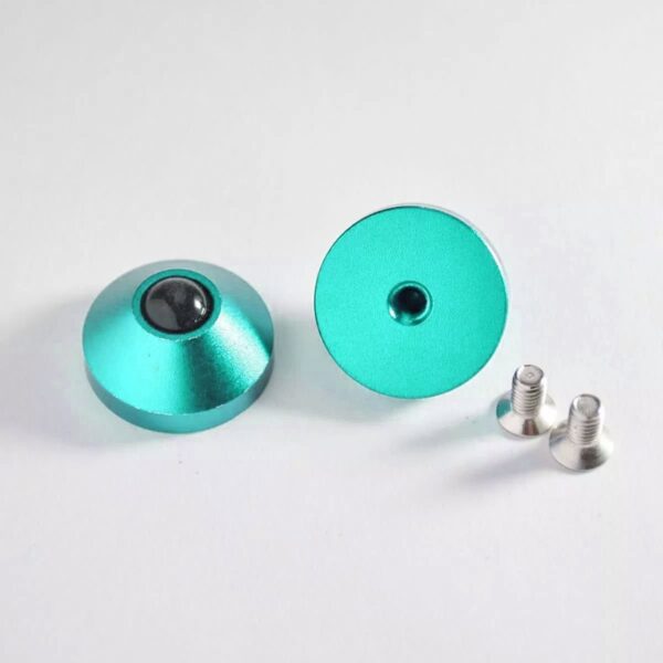 Anodized Aluminum Legs - Cyan