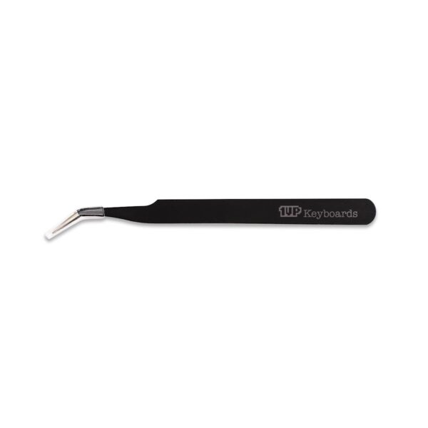 Fine Tip Curved Tweezers with ESD protection » 1upkeyboards
